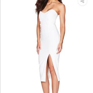 Nookie Belle Strapless MIDI dress